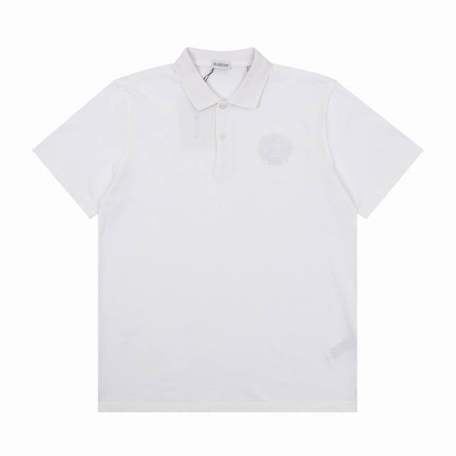 burberry 巴宝莉 刺绣徽标翻领polo短袖 size Xs-L