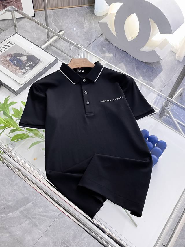 开春新品 Boss 2025Ss夏季新款字母Logo男士翻领polo衫 经典商务男款 高端男装的天花板级别的商务男款 简约时尚大气不失优雅 单穿内搭体面过人 品
