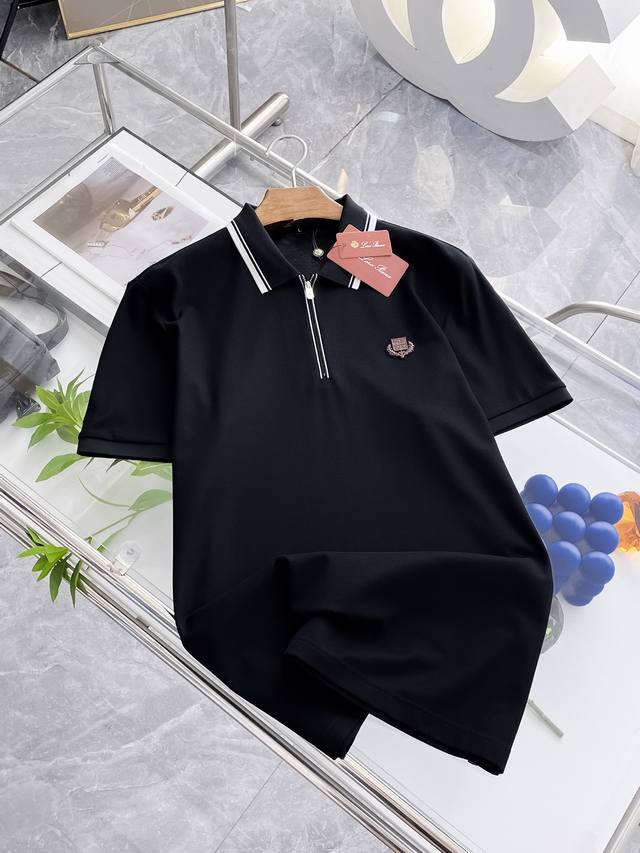 新品上市 Lp 2025Ss夏季新款字母Logo男士翻领polo衫 经典商务男款 高端男装的天花板级别的商务男款 简约时尚大气不失优雅 单穿内搭体面过人 品质控