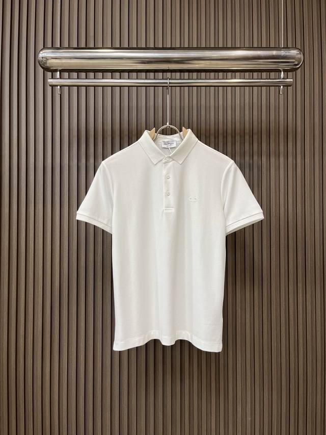 菲拉格慕 Ss夏季新款字母Logo男士翻领polo衫 经典商务男款 高端男装的天花板级别的商务男款 简约时尚大气不失优雅 单穿内搭体面过人 品质控 细节控的闭眼