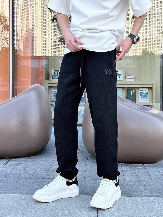 2025春夏新款 y-3休闲裤 颜色 黑 码数 M-3Xl