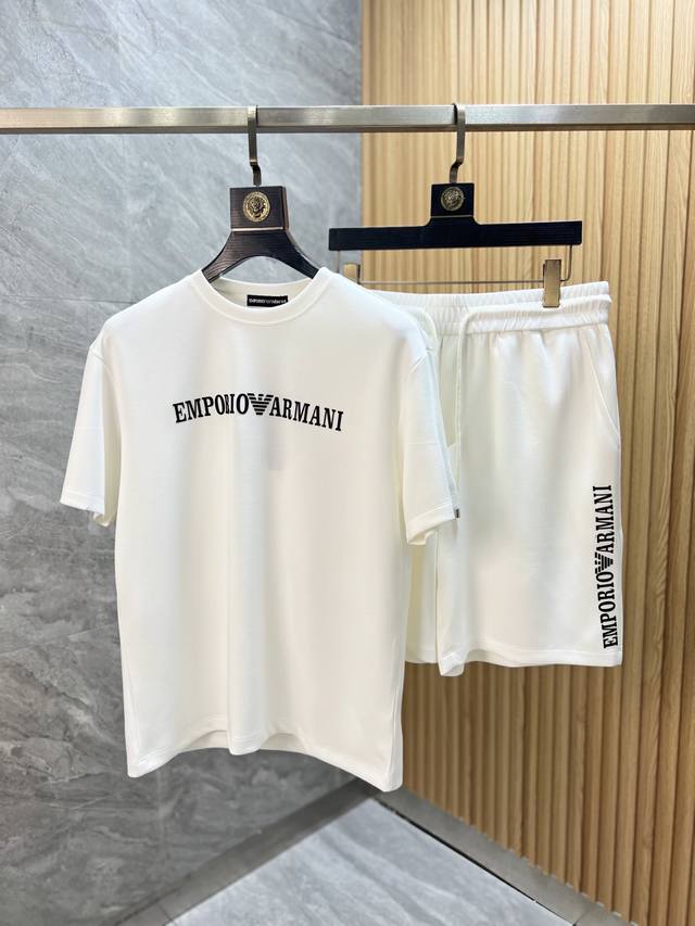 Armani 阿玛尼 2025年春夏新品上新 三标齐全 套装 好货不用过多介绍 看细节 专柜码数 M-Xxxl 175 140建议L