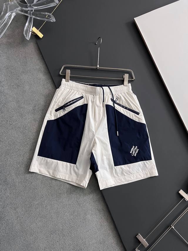 LV* 2025 夏季新款短裤.定制面料 透气舒适度高 细节无可挑剔 品牌元素设计理念 体现高品质 手感细腻柔软 呈现休闲裁剪 上身版型超赞 尺码 48-56
