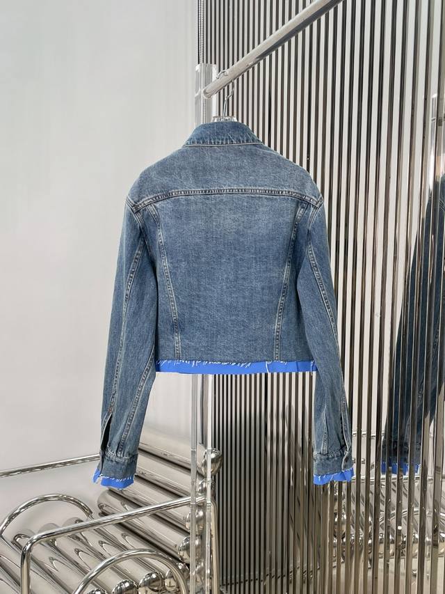 实拍图 最新Miu 25New 一抹蓝牛仔外套+半裙 尺码 Sml p 外套 半裙