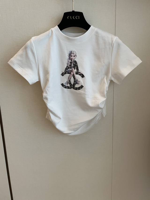 cc Chane新款辣妹必备短袖