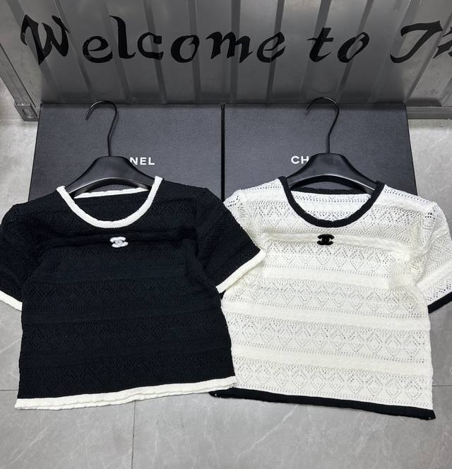 新品上线 款号:28926#拿货 #香香撞色边短袖实拍图