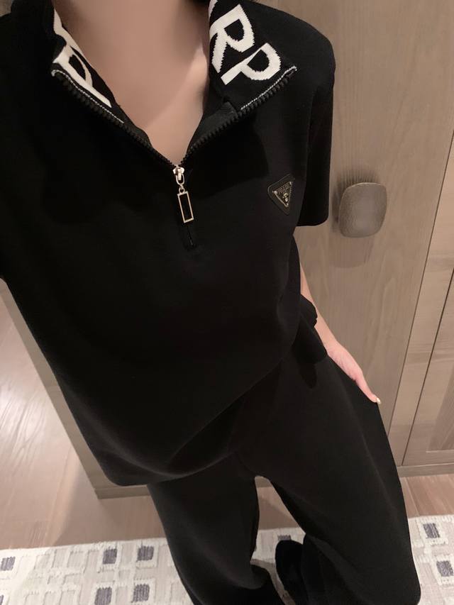 新款现货款号D7335 模特实拍图片已保护 p家针织套装 尺寸均码 -120斤 140元