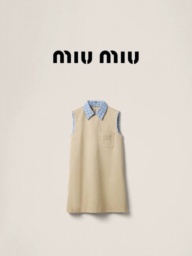 25 新品 女士格纹拼接无袖连衣裙 sml