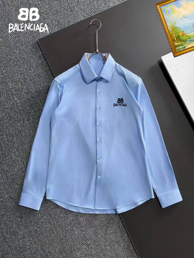 巴黎世家衬衣 S-4Xl2025新款 高级定制 奢华极致王者风范 极致细腻3D全景皇室贵族图案 让多少人为之痴迷~ 秋冬穿着尤其显得好看 20欧洲米兰专柜 同款