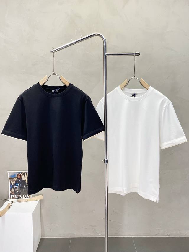 Moncler蒙口独家专供新款原单男士休闲短袖 高端定制 高端版本 时尚百搭爆款进口面料 手感超柔软细腻 穿着亲肤舒适 高端精品 代工厂p精细做工 上身非常赞