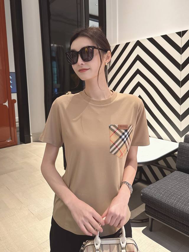 B家B家新款圆领短袖T恤 款号:62149 黑色 白色 杏色 s-M-L-Xl-Xxl