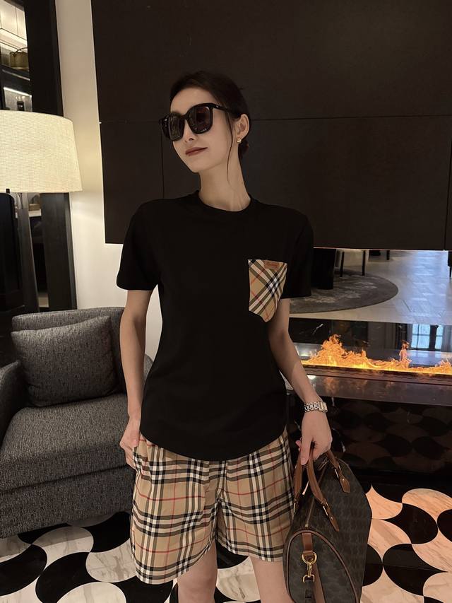 B家B家新款圆领短袖T恤 款号:62149 黑色 白色 杏色 s-M-L-Xl-Xxl