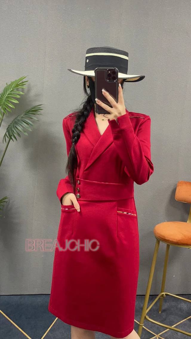 B家24经典高端大气中长款高级感西装裙 smlxlxxl3Xl