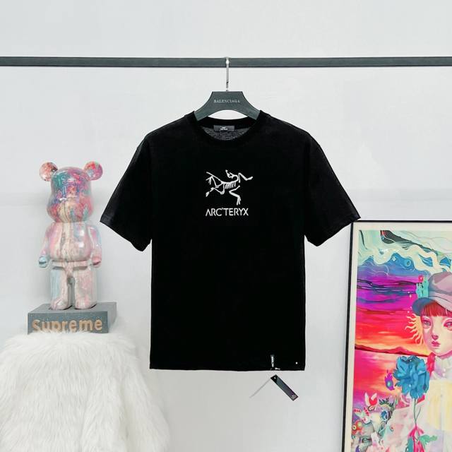 款号 S11 新款上架 新款Arc Teryx始祖鸟短袖T恤 前胸字母涂鸦鸟双重设计 潮酷时尚 32支双高克重纯棉洗水面料 双肩拉锁链底不缩水 不变形 经典百搭