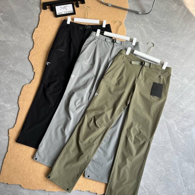 Arc'teryx 始祖鸟四色Gamma系列 Gamma Ar Pant 四色通勤休闲顶级户外登山全能百搭神裤长裤 采用客供高密度登山布面料！全身压胶工艺 裤脚