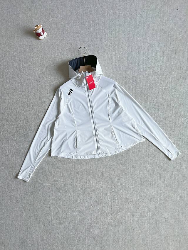 报单款号06053。 Helly Hansen Hh海丽汉森 25夏女款高倍Upf140+防晒盈透气凉感高弹防晒衣专柜款冰感运动户外轻薄皮肤衣外套防晒衣 新款多
