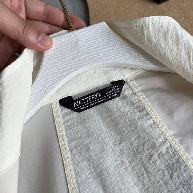 细节图！ Arc'teryx始祖鸟限量 System_A Hangdog Jacket 男女同款防水透气立领防晒衣外套 作为风壳之王！System A系列你必须
