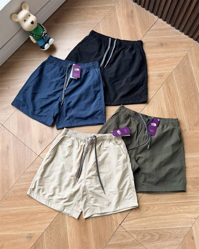 海外紫标**He North Face Purple Label × Beams Nylon Shorts 紫标X Beams 聯乘 定番 尼龍刺绣短褲 尼龙同