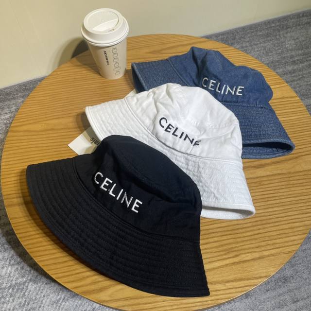 Celine赛琳 牛仔渔夫帽