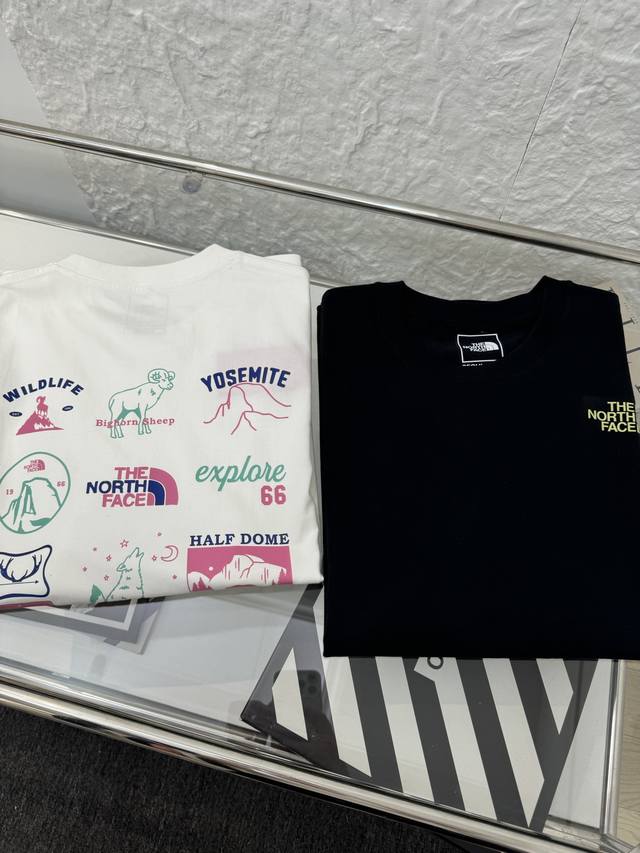 The North Face 北面 25Ss Tnf后背卡通彩色印花男女情侣圆领短袖T恤 小红书热门爆款，明星网红同款穿搭，男女日常通勤穿搭必备单品！ 高品质2