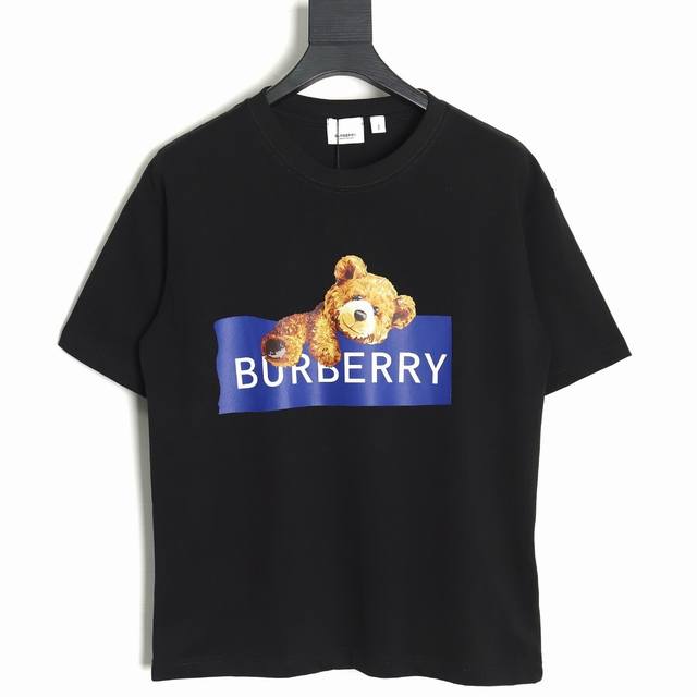 Burberry巴宝莉 小熊印花Logo短袖T恤 T099 男女同款 不挑年龄不挑身材不挑性别 经典不过时 面料手感非常舒服 质感超强 超级百搭好看的一款 男女