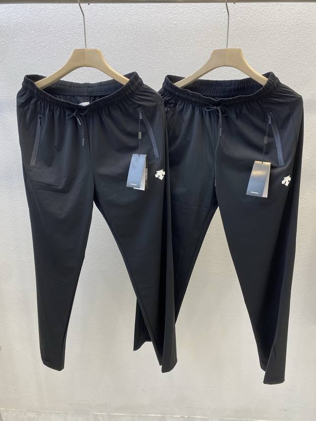 迪桑特冰丝速干休闲裤 颜色：黑色 尺码：M-4Xl
