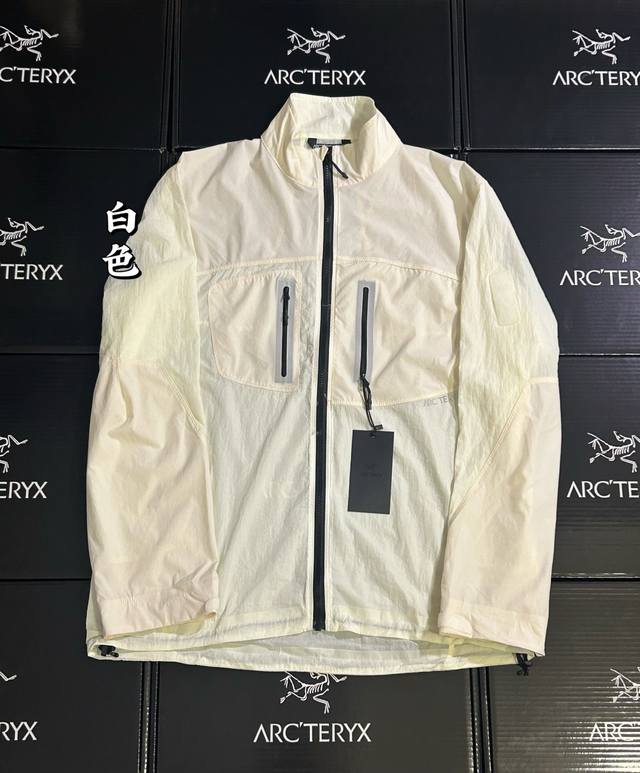 降价 ，款号K12Arc'teryx 始祖鸟2025夏季男士全天候户外运动出行旅游爬山轻量化防晒衣皮肤衣！男女同款！官网同款！ 这款不仅仅是防晒那么肤浅 高品质