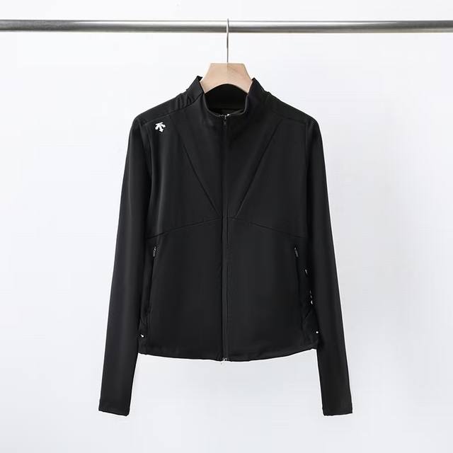 顶级原版 女版爆款皮肤衣，尺码M--2Xl Descente迪桑特女款瑜伽户外运动立领夹克 Dst运动立领外套上衣，跑步健身内搭，全天候户外运动系列！运动跑步长