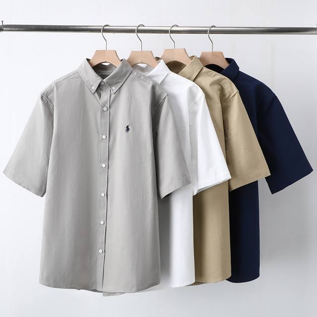 拉夫劳伦 Polo春夏新品 短袖衬衫 情侣款， 经典简约 休闲商务兼具 精细剪裁 流畅线条 立体有型 定制面料，舒适美观耐穿 这是每年都要复购的一款Polo 一