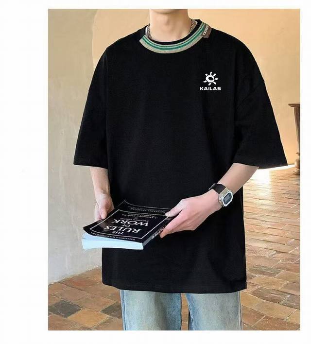 上新 Kailas 凯乐石夏季新款高品户外运动圆领T恤，男女款棉感速干透气短袖！ 柔韧、耐磨、 吸湿、排汗、轻盈且触感柔软凉爽！！！棉质的舒适穿着体验！弹力十足