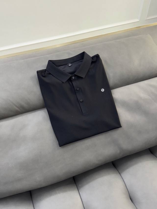 Lululemon Polotraining Tough休闲商务款 冰丝无痕Polo衫 短袖T恤 冰丝无痕Polo精选高定面料舒适透气 面料全新升级抗起球起毛四