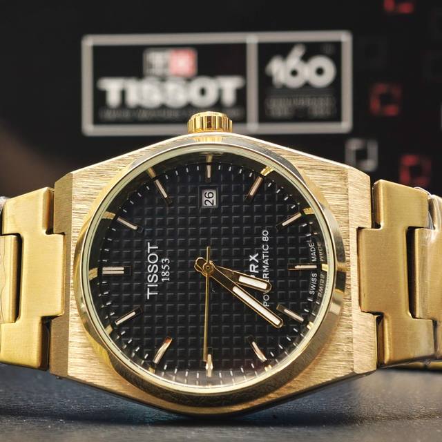 自动机械款 天梭 Tissot Prx超级玩家系列腕表 自动机械机芯 T137.410.11.031 复古时尚 商务男士机械腕表火爆登场 天梭Prx超级玩家系列