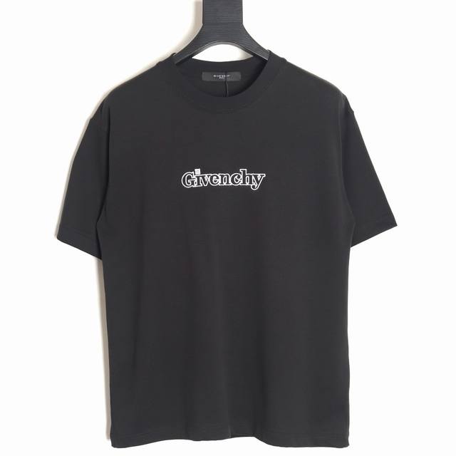 Givenchy 纪梵希 经典Logo印花情侣圆领短袖 T恤-顶级版本 T065 男女同款 不挑年龄不挑身材不挑性别 经典不过时 面料手感非常舒服 质感超强 超