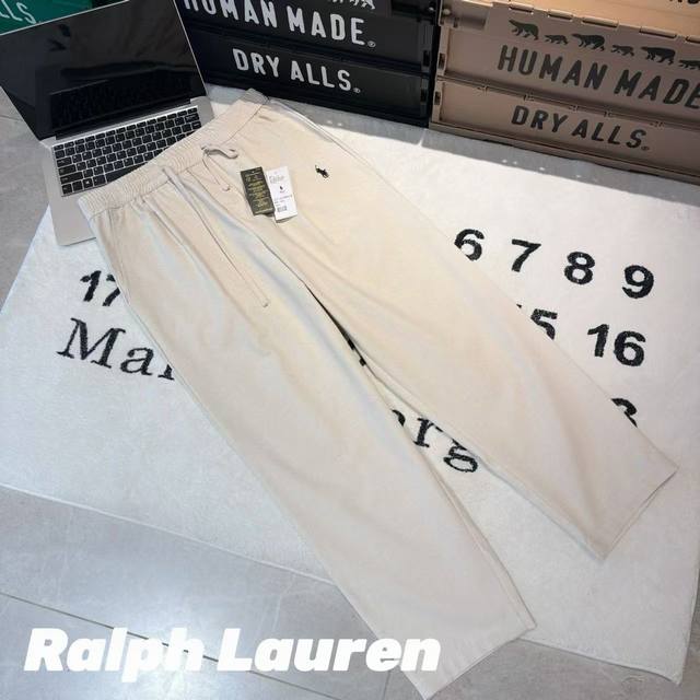 Ralph Lauren拉夫劳伦 小马亚麻空调裤长裤 -面料：采用原版一比一定织定染亚麻材质。天然透气属性，吸湿排汗，降温自带凉感，春夏天然空调裤。 -辅料：原