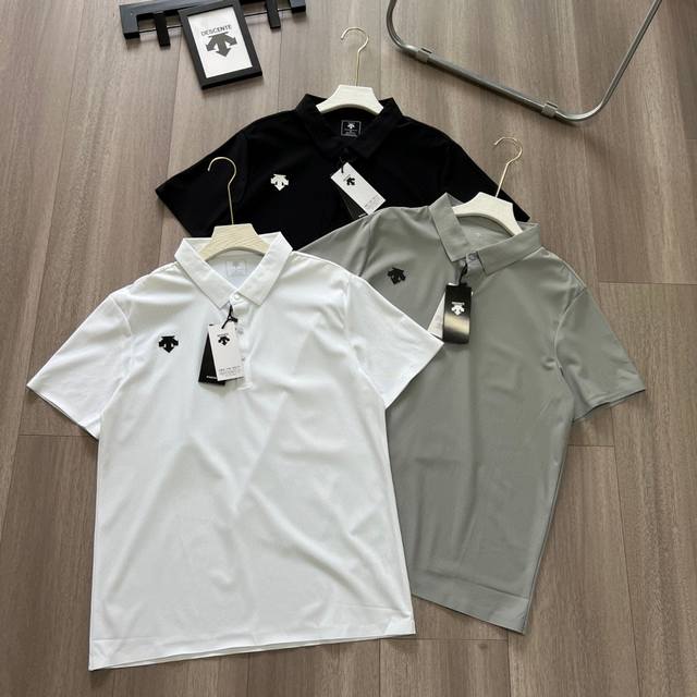 Descente25新款迪桑特运动健身速干冰丝男子短袖 Polo衫夏季 Polo界天花板级别无痕工艺高端的品味往往就需要这件Polo精致的做工特别突出个人气场，