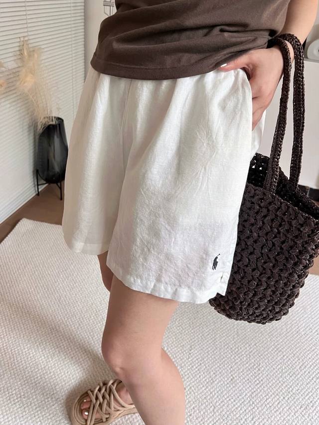 刚需亚麻短裤