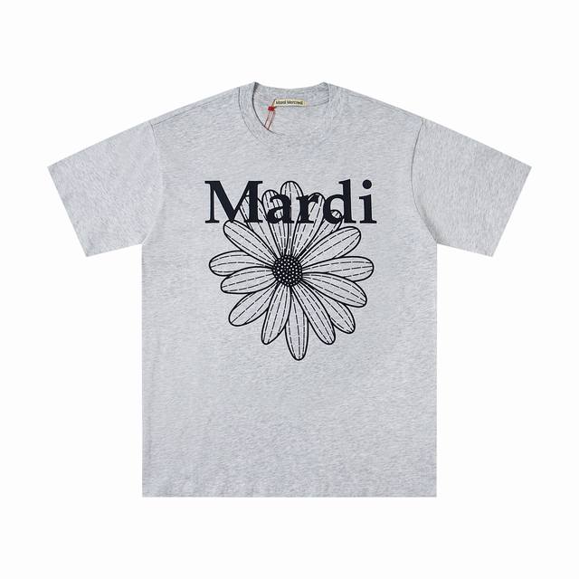 Mardi Mercredi 玛尔蒂Ss25经典小雏菊系列圆领短袖T恤-原单品质 进口印花纯棉T恤 到手第一感觉就是质感柔软惊艳 厚厚柔柔 质感丰盈 具有不掉色