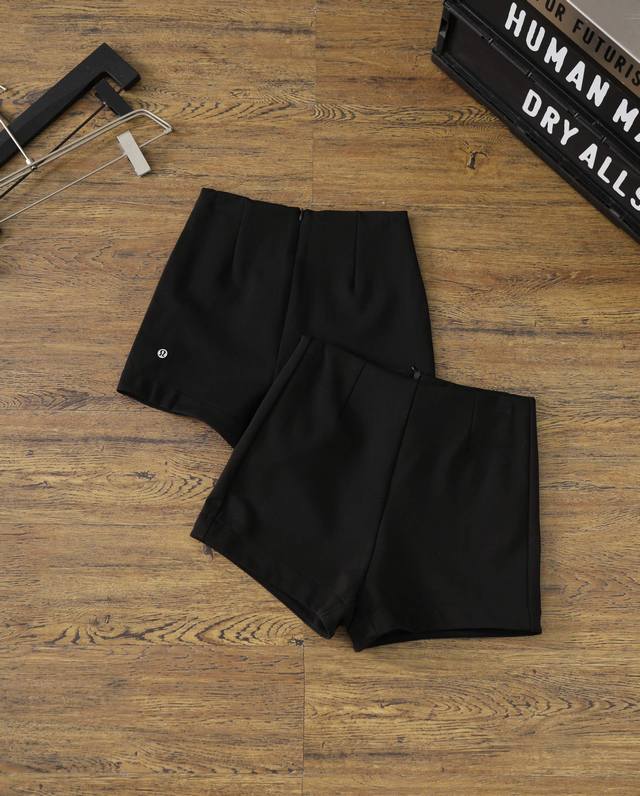 Speed Up 女士高腰短裤 4 *内衬款丨Lululemon丨 颜色：黑色 尺寸：S 斤以内 M110 L120 Xl130 ....