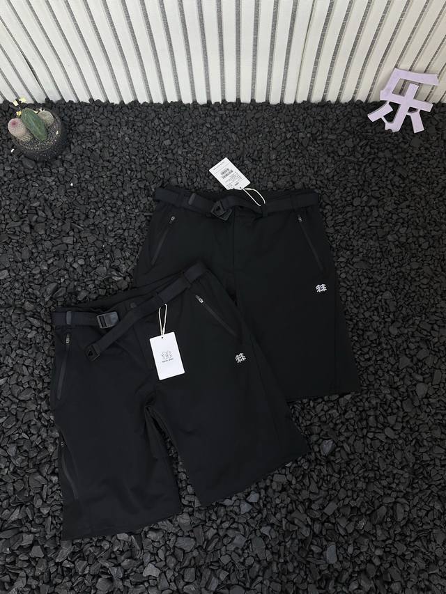 品质短裤 Kolonsport 可隆 夏季男士腰带Rock软壳休闲短裤五分裤 夏日户外全能装备解锁无拘运特供辅料面料，尺码不同腰带长度不同，每一条腰带都是提花L