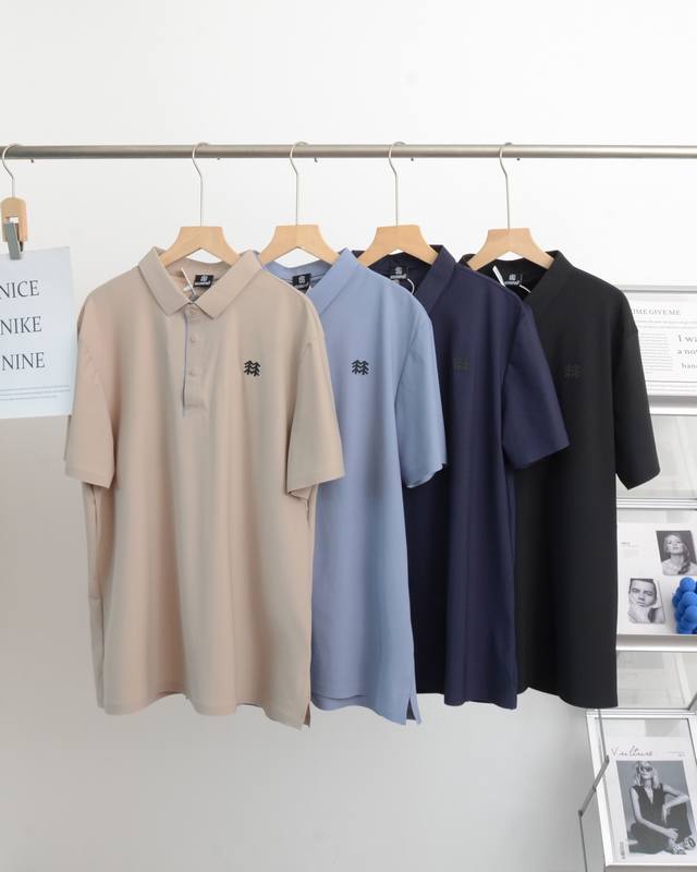 Kolon Sport可隆户外全压胶男速干吸湿运动抗菌Polo衫 立体切割剪裁 经典Polo领三粒扣开襟 备受好评的Seco系列面料 四面有弹力 上身无束缚感而