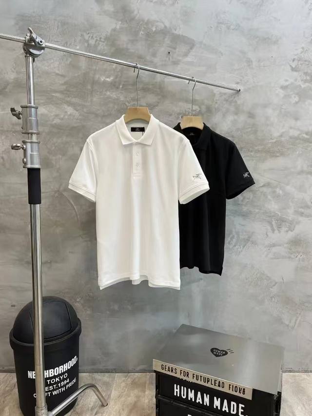 始祖鸟Arcteryx 2025Ss新款刺绣情侣休闲Polo衫短袖T恤 专柜还原顶级复刻 款式非常不错，商务通勤，经典Polo翻领设计，胸前经典鸟家重工刺绣标志