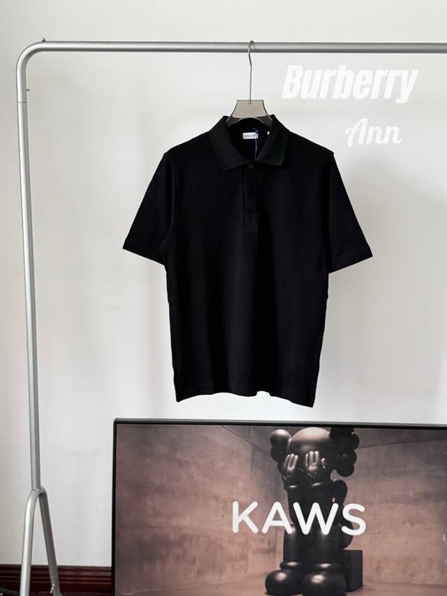 Burberry 巴宝莉 Bbr条纹图案马术骑士徽标Polo衫 顶级进口珠地网眼棉 独特袖口战马细节 多穿法设计 经典马术骑士徽标 + Bbr条纹点缀，时尚又具