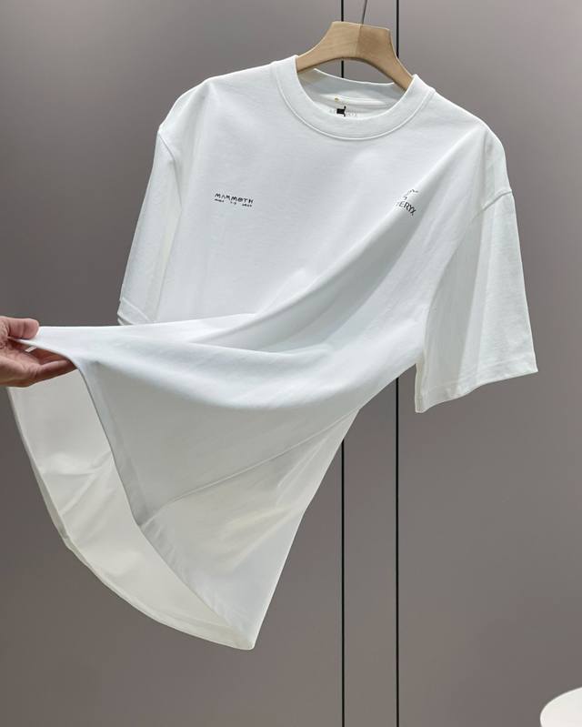 顶级版本 认准330G高克重 Arc'teryx 始祖鸟涂鸦款夏季新款宽松情侣款短袖T恤 款号：C7038 颜色: 黑色 白色 细节版本一比一复刻 重磅专柜最新