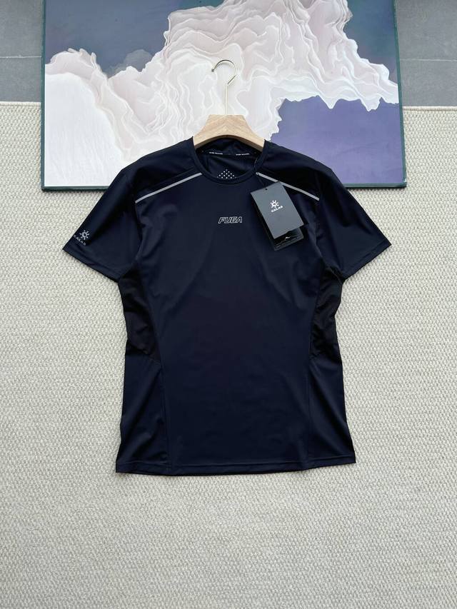 凯乐石Fuga户外跑山徒步吸湿速干衣轻量透气弹力功能短袖T恤男款 家人们谁懂啊！！凯乐石Fuga跑山短袖简直是为户外暴汗而生的吧 穿上它去虐山才知道什么叫“自带