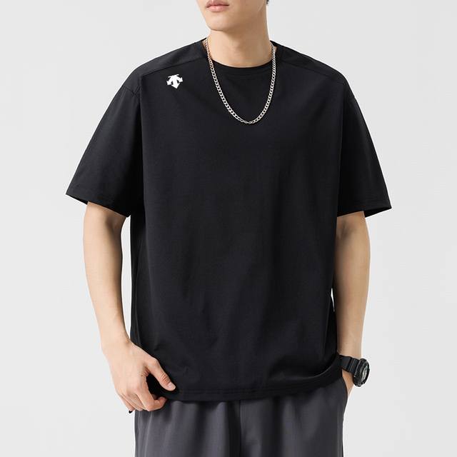 Descente 迪桑特短袖速干轻薄款商务夏季户外两用T恤压胶凉感无痕Polo！ 可隆Upf 80+凉感防晒男款休闲商务速干 这款冰感无痕就比较厉害了，7A抗菌