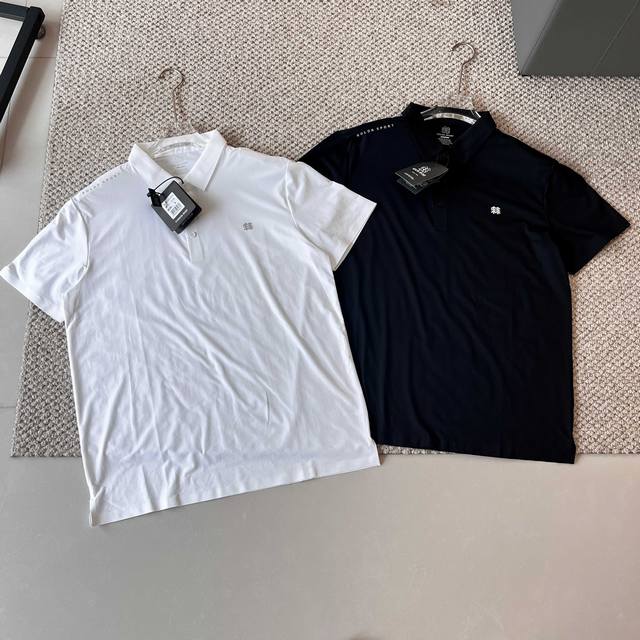 Kolon Sport可隆男士无痕压胶速干科技休闲运动Polo短袖衫 锦氨材质的混纺柔软与丝滑兼顾，冰凉凉爽速干透气！更不失悬垂性和柔顺度 采用Tough面料制