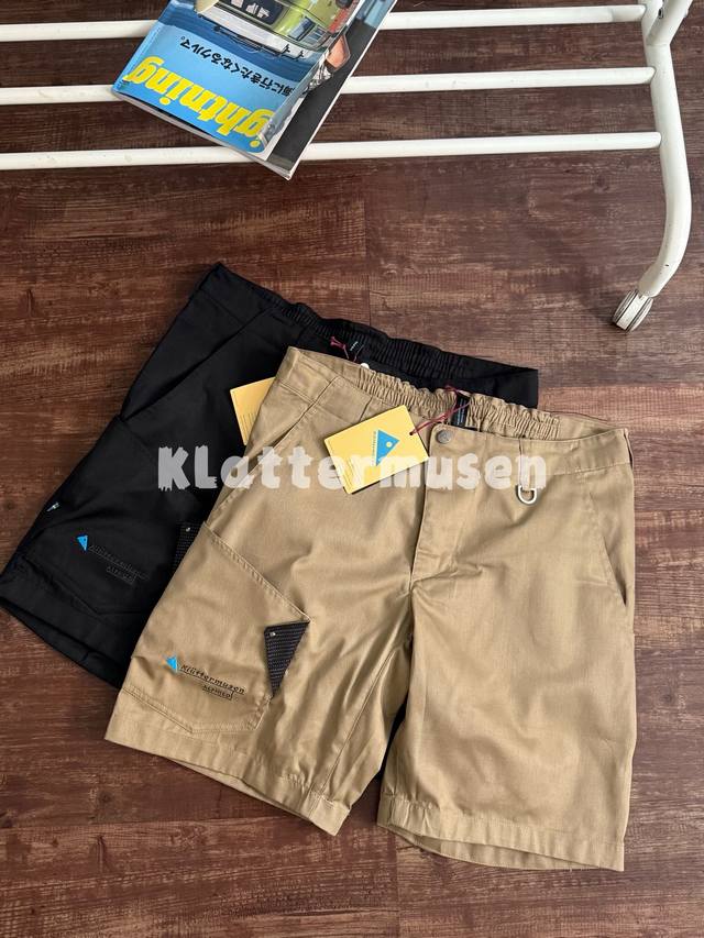 Klattermusen攀山鼠男款户外快干短裤 阿尔菲尔德 新品 10374 线上900+ 莱文顿户外防刮擦重磅面料！二合一腿部大口袋！可以放置地图和手机 ！可
