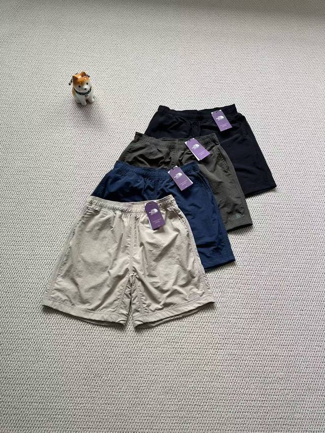 北面海外紫标The North Face Purple Label × Beams Nylon Shorts 紫标X Beams 聯乘 定番 尼龍刺绣短褲 尼龙