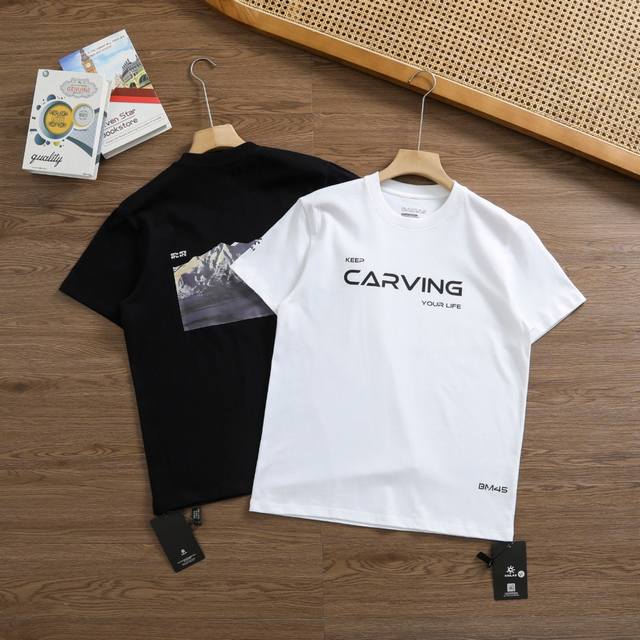 上新 品牌：凯乐石 Kailas 尺码：M-L-Xl-Xxl-Xxxl 颜色：白色-黑色 类型：男士运动速干T恤 材质：230克运动户外科技棉 领型：正肩款圆领