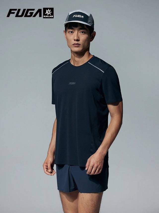 凯乐石Fuga户外跑山徒步吸湿速干衣轻量透气弹力功能短袖T恤男款 家人们谁懂啊！！凯乐石Fuga跑山短袖简直是为户外暴汗而生的吧 穿上它去虐山才知道什么叫“自带